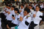 งานพิธีบำเพ็ญกุศลและถวายดอกไม้จันทน์ แด่พระศพสมเด็จพระญาณสังวร สมเด็จพระสังฆราช 16 ธ.ค.58...